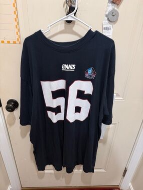 adidas Navy Blue Tee with Red & Blue Logo
